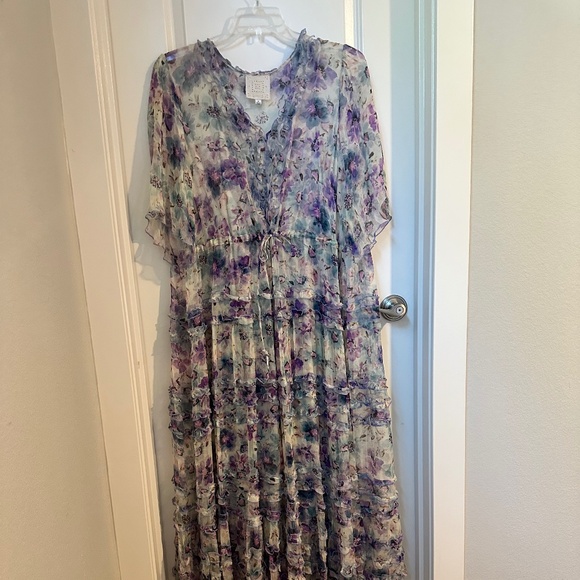 Johnny Was Plus 1X Bohemian Style Dress - Picture 1 of 5